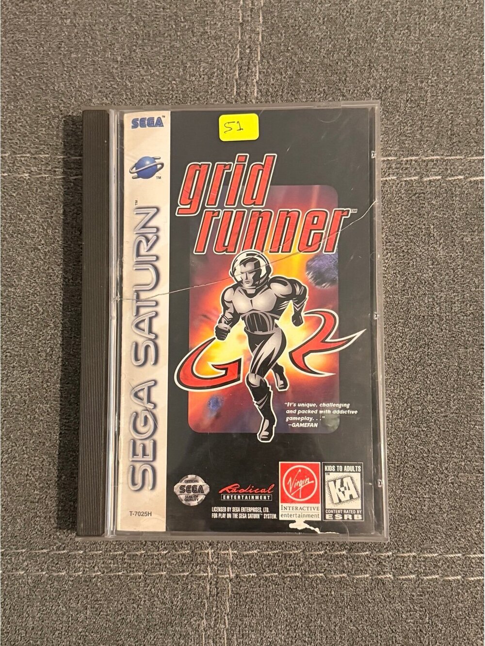 Grid Runner for Sega Saturn